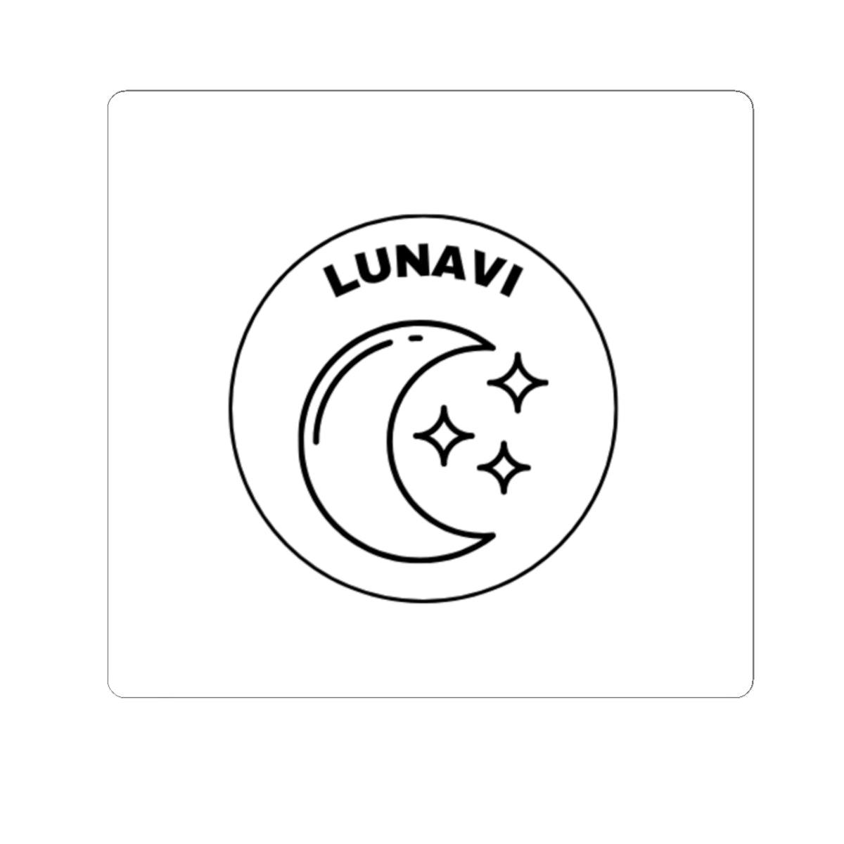 Lunavi Logo Stickers